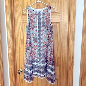 Max Studio sleeveless lined dress. Size M
